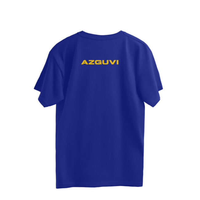 AZGUVI Stroke Paint Spiral Sun OverSized T-Shirt - Image 6