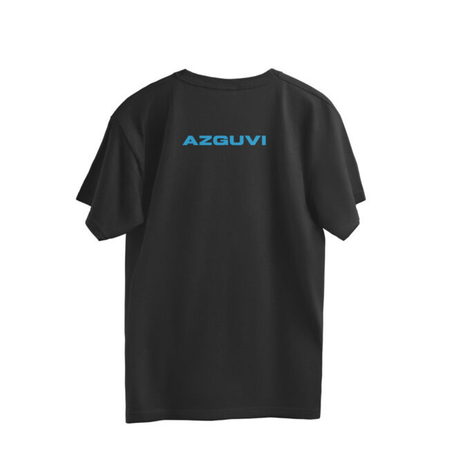 AZGUVI Iconic Doctor Manhattan Inspired Hydrogen Atom OverSized T-Shirt - Image 2