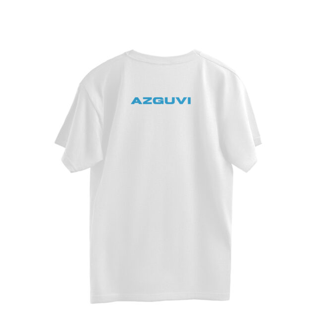 AZGUVI Iconic Doctor Manhattan Inspired Hydrogen Atom OverSized T-Shirt - Image 4