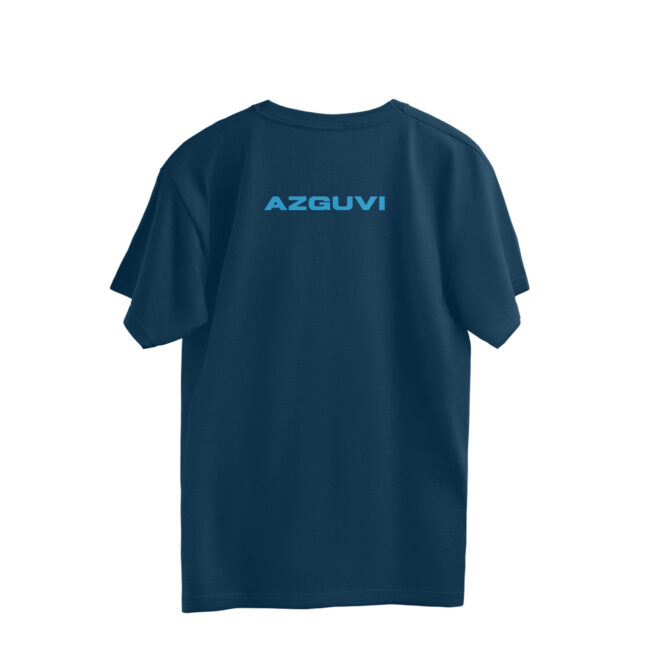 AZGUVI Iconic Doctor Manhattan Inspired Hydrogen Atom OverSized T-Shirt - Image 6