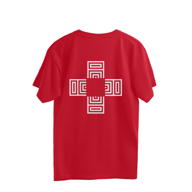 AZGUVI Standard Art OverSized T-Shirt - Image 4