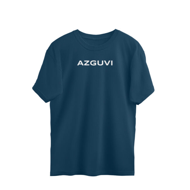 AZGUVI Standard Art OverSized T-Shirt